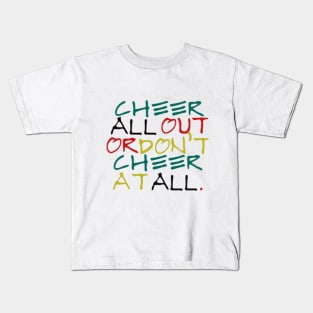 Cheer All Out Kids T-Shirt